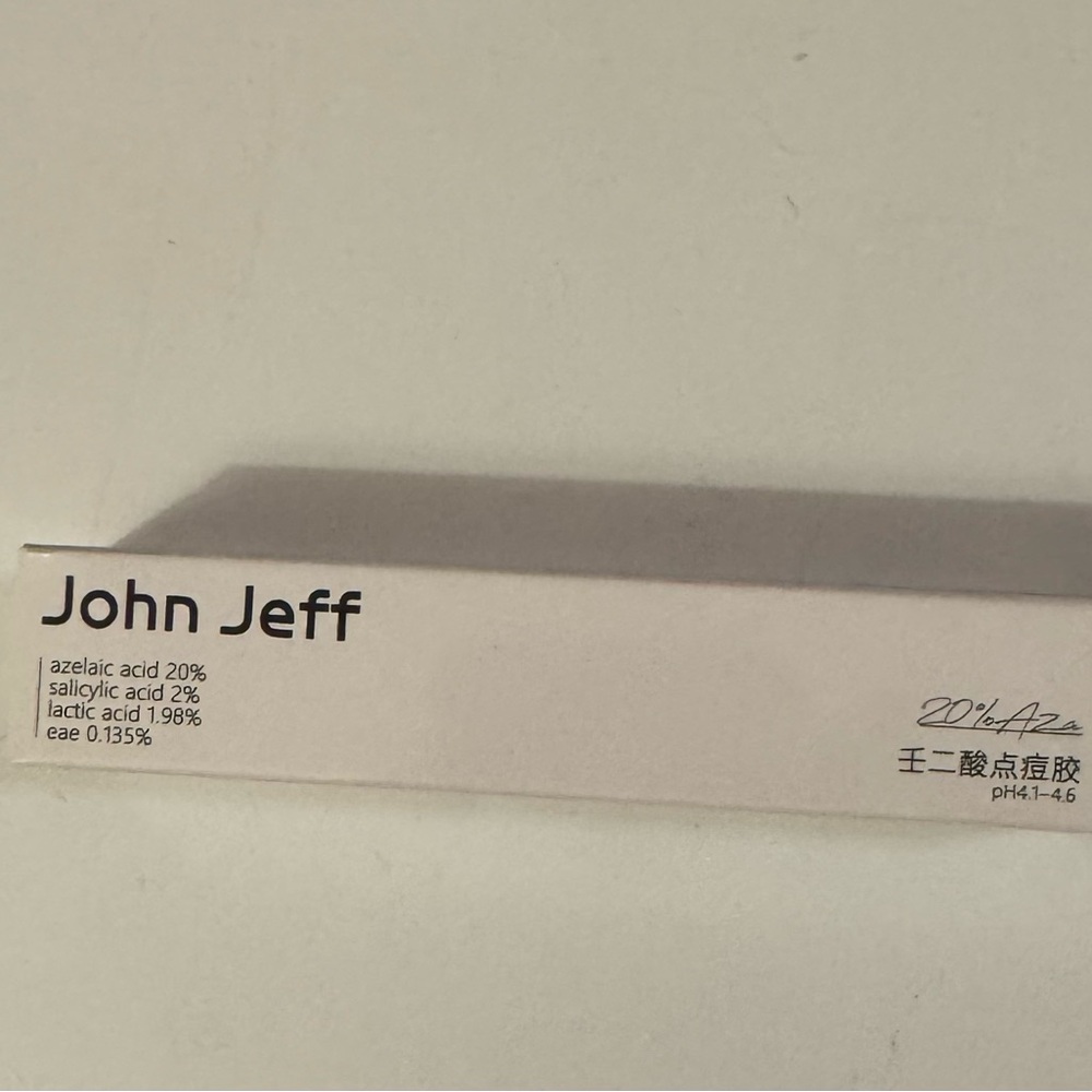 ⭐️NWT⭐️ John Jeff Azelaic Acid 20%
